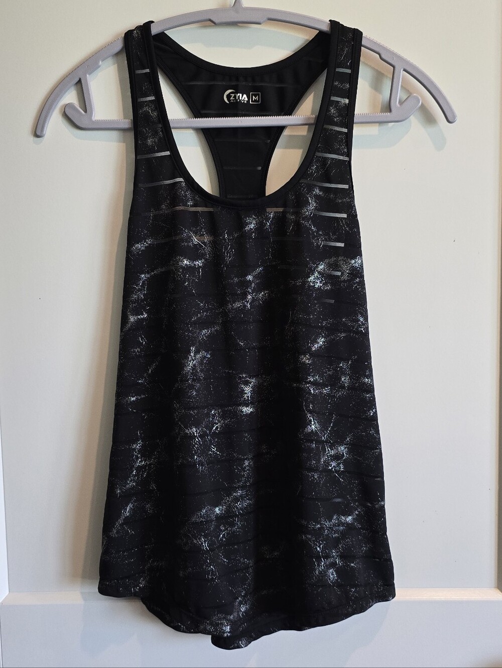 Zyia Active Black Reflective Havana Tank